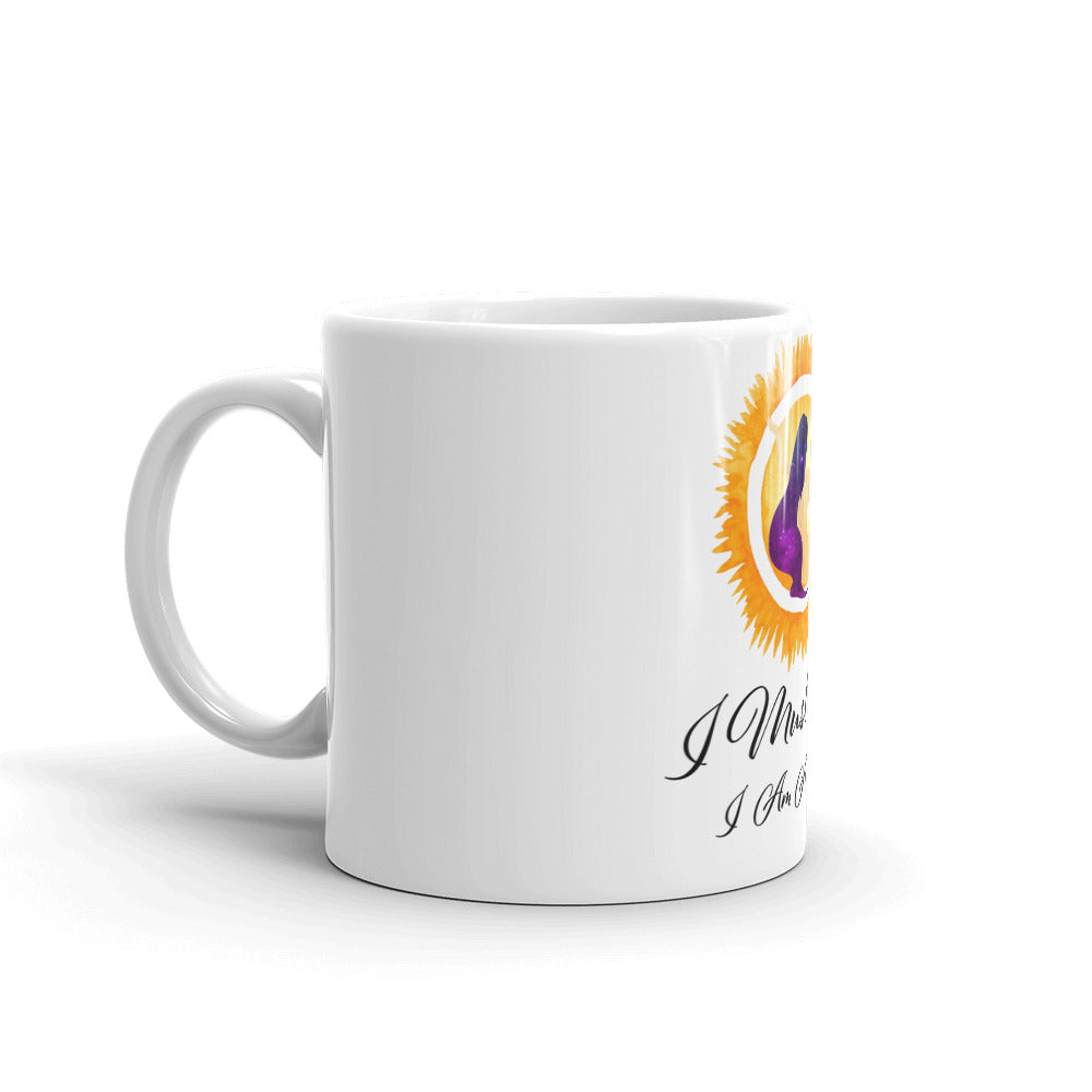 Goddess White glossy mug