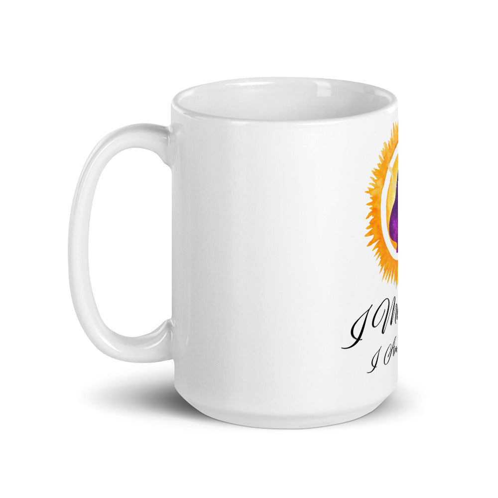 Goddess White glossy mug