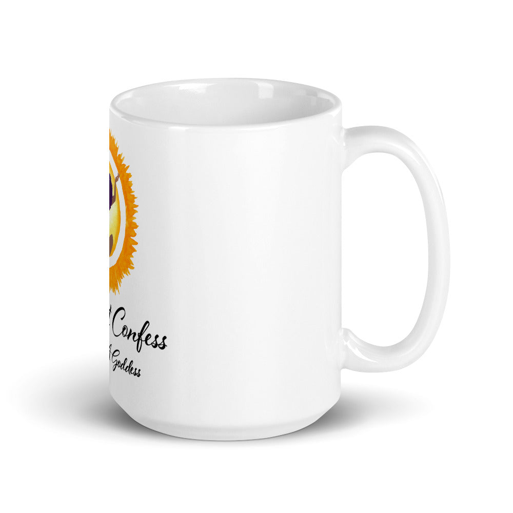 Goddess White glossy mug